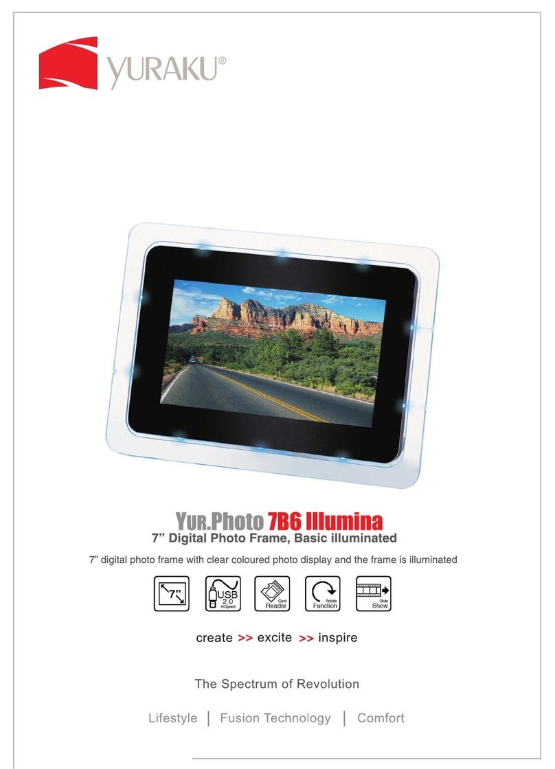 YURAKU YUR.PHOTO 7B6 ILLUMINA User manual