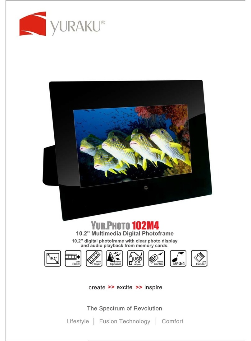 YURAKU YUR.PHOTO 102M4 User manual