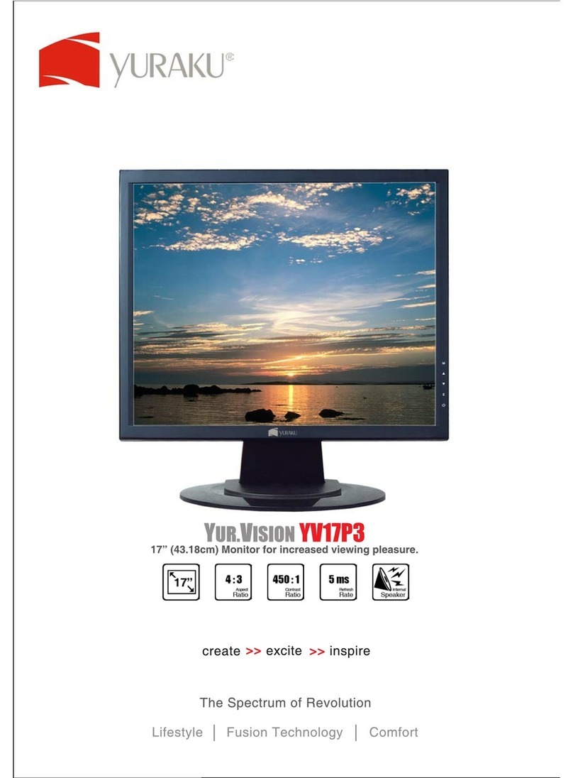 YURAKU YUR.VISION YV17P3 User manual YURAKU YUR.VISION YV17P3 User manual