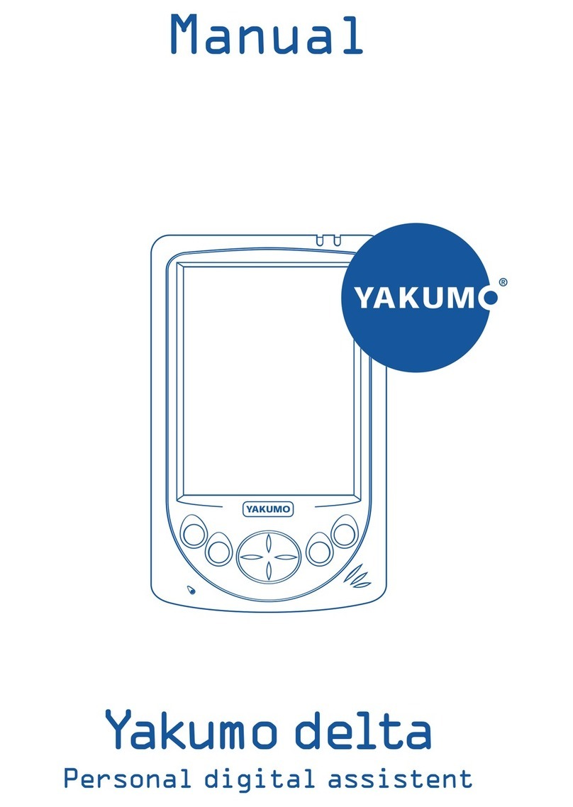 YAKUMO PDA DELTA manual