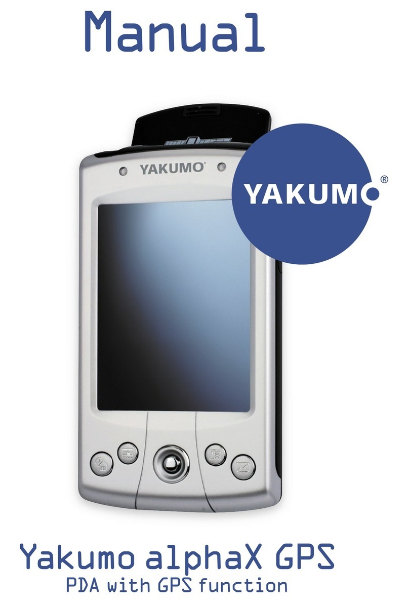 YAKUMO ALPHAX GPS manual