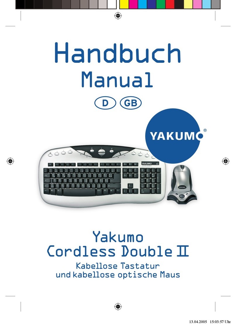YAKUMO CORDLESS DOUBLE II manual