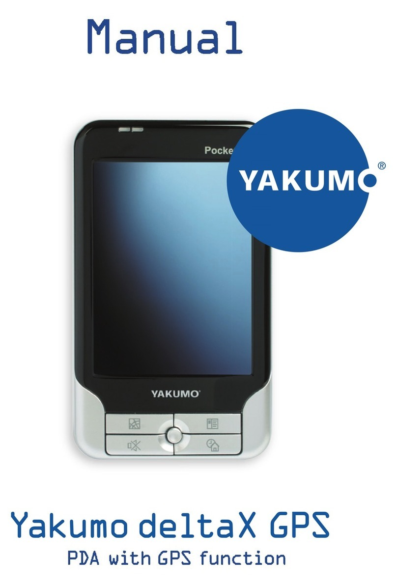 YAKUMO DELTA X GPS 5 BT manual