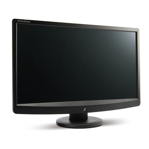 eMachines E211H - Bmd Widescreen LCD Display User manual