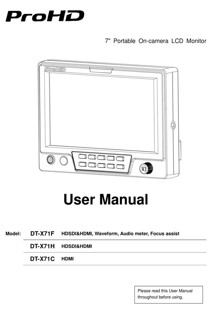 ProHD ProHD DT-X71C User manual ProHD ProHD DT-X71C User manual