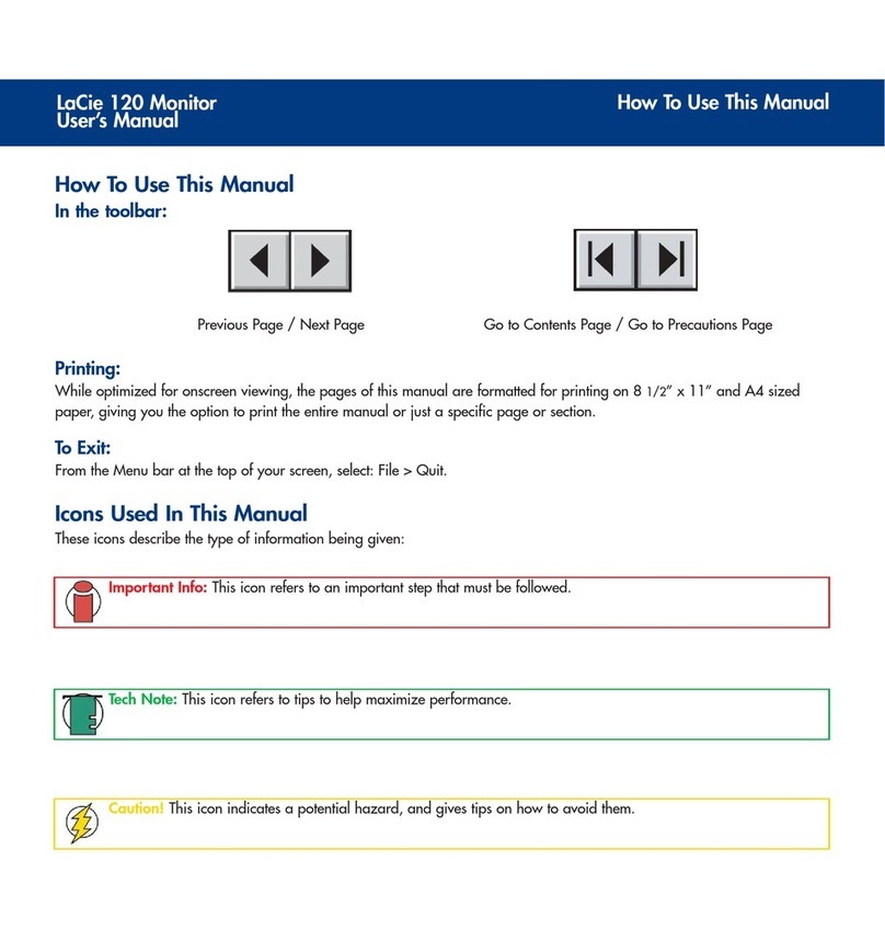 LaCie 130704 - 120 With LaFrame User manual