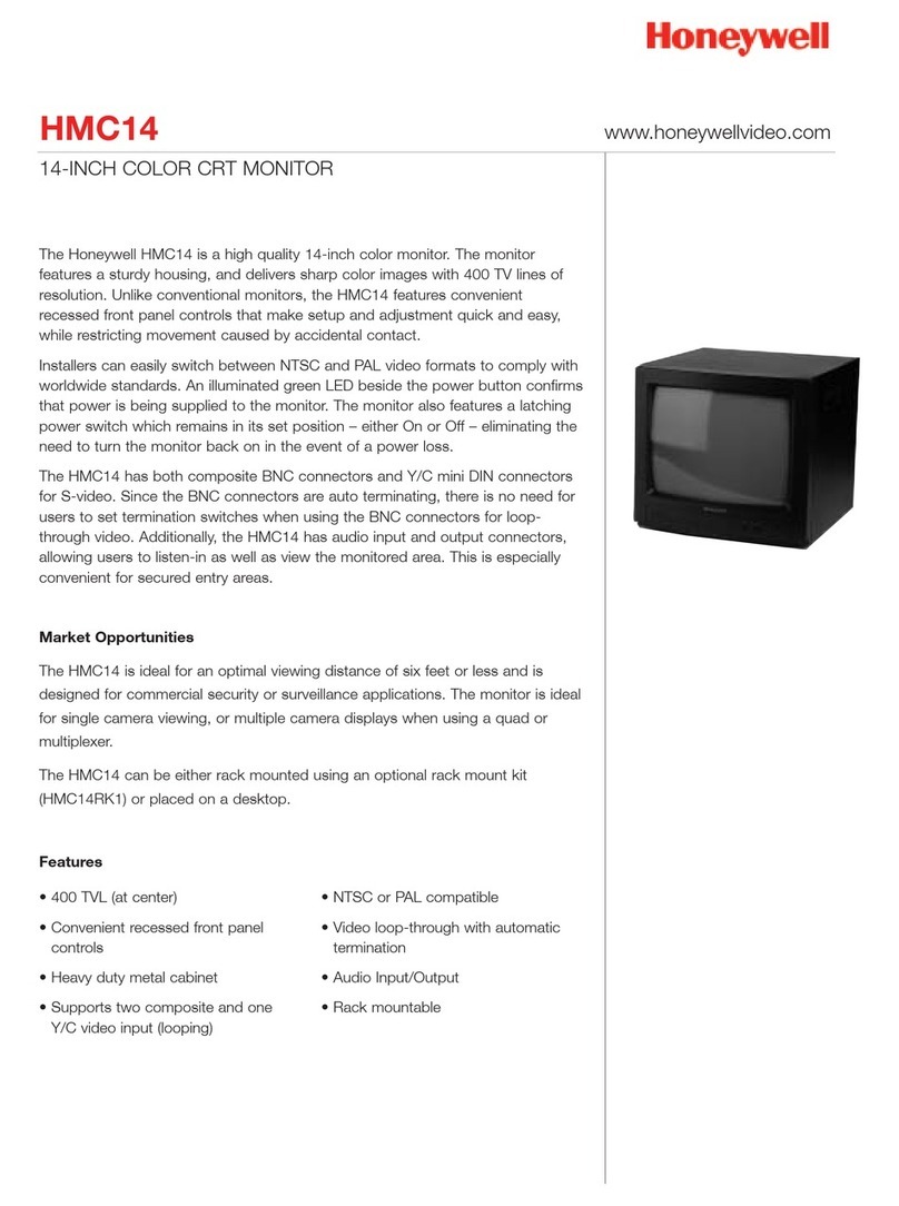 Honeywell HMC14 User manual