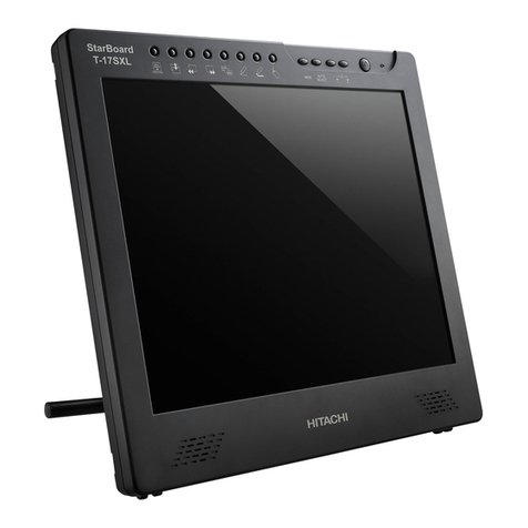 Hitachi StarBoard T-17SXL User manual