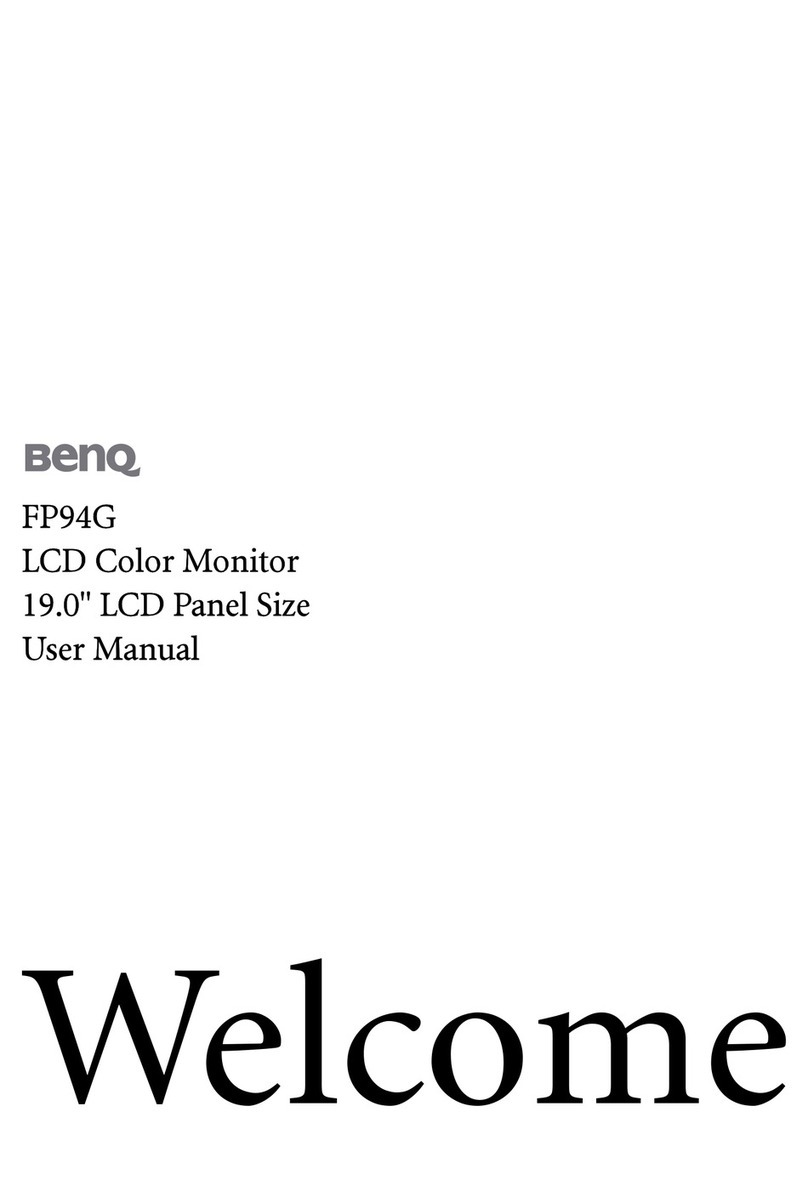 BenQ FP94G User manual
