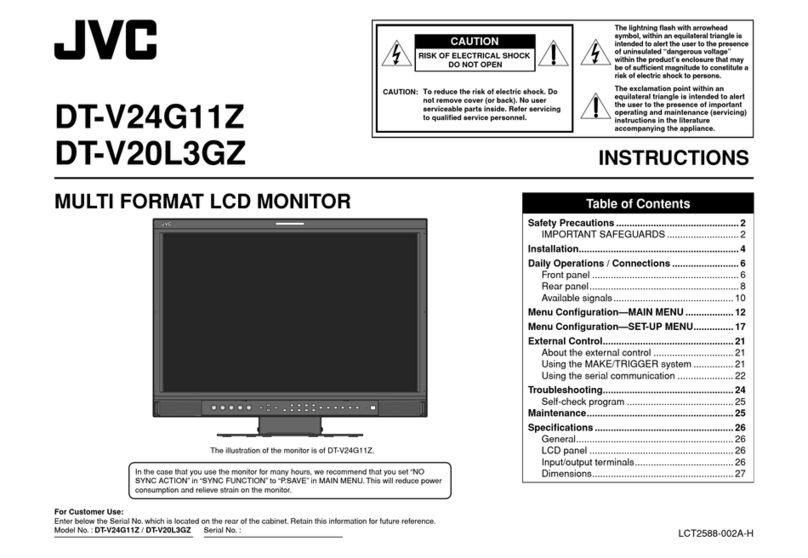 JVC DT-V24G11Z User manual