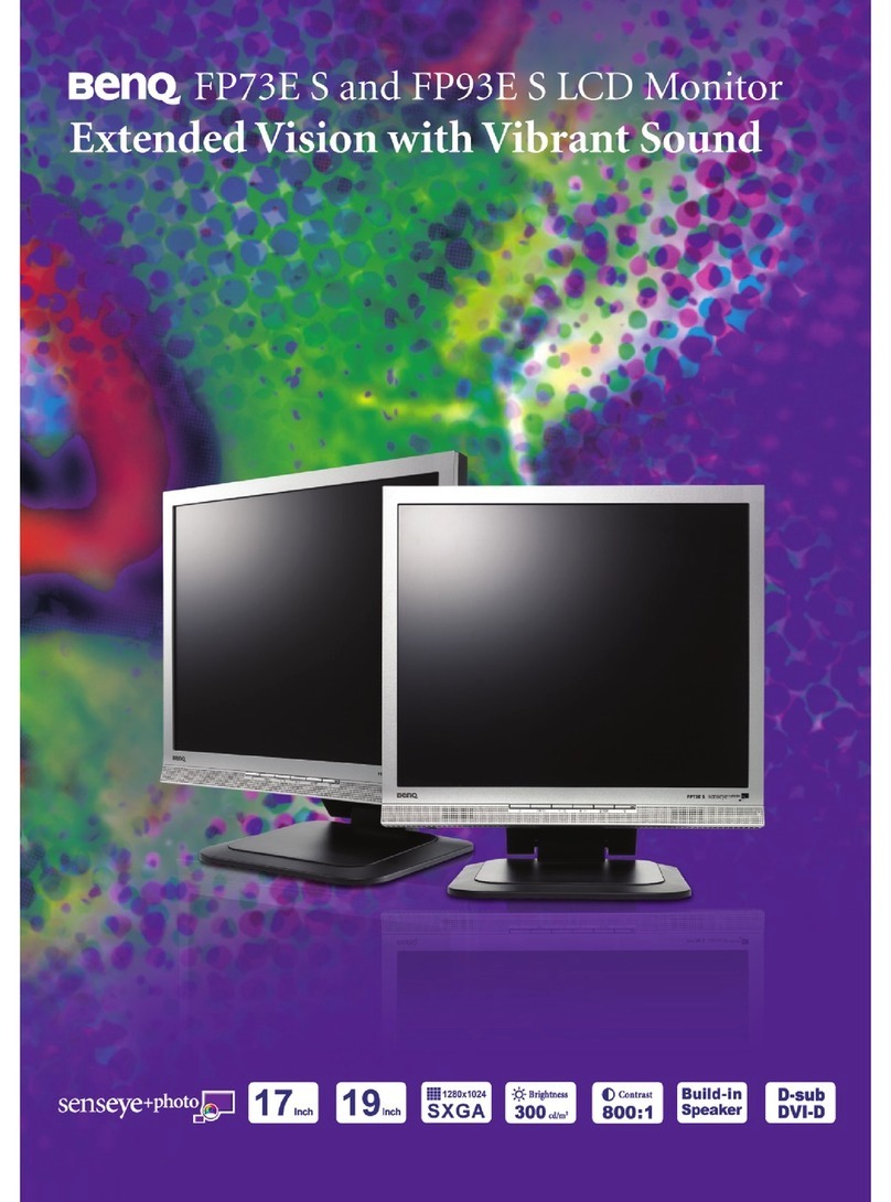 BenQ FP93E User manual