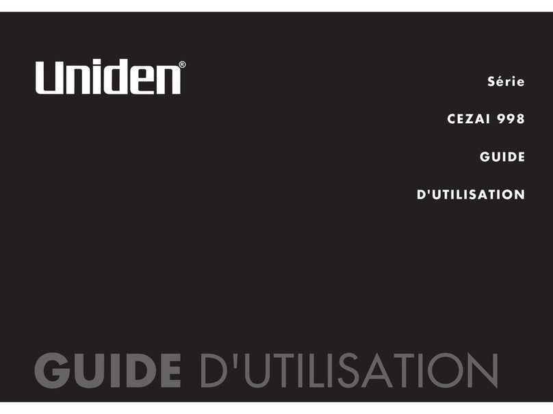 Uniden CEZAI998A Guide d'utilisation