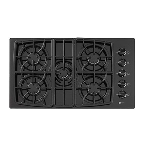 Maytag MGC6536BDB - 36in Gas Cooktop user guide