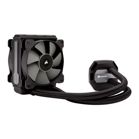 Corsair Hydro H80 User manual