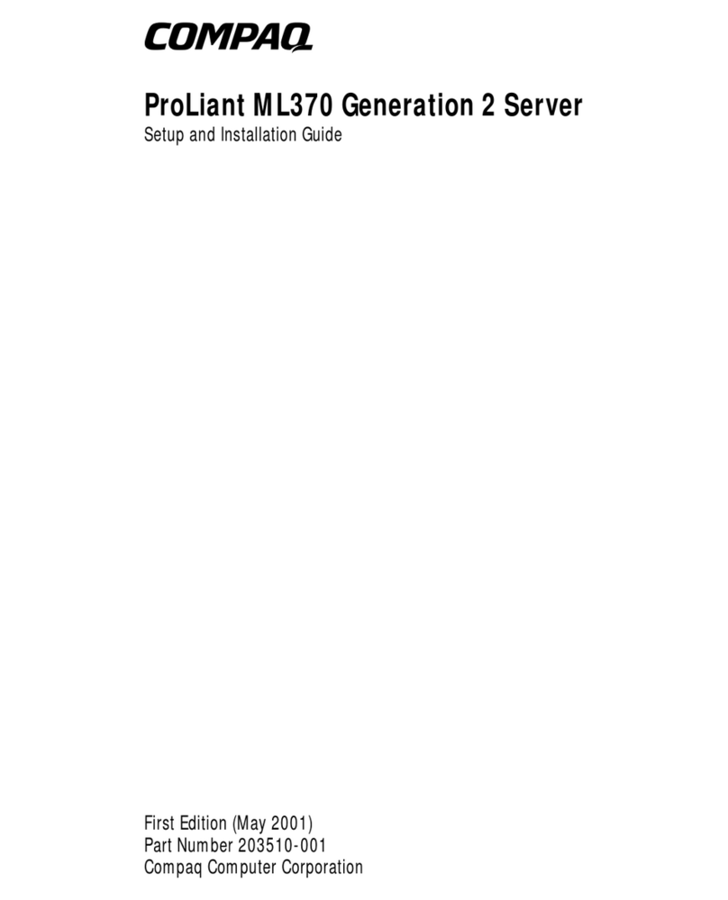 Compaq 195294-001 - ProLiant - ML370R Operating and safety instructions Compaq 195294-001 - ProLiant - ML370R Operating and safety instructions