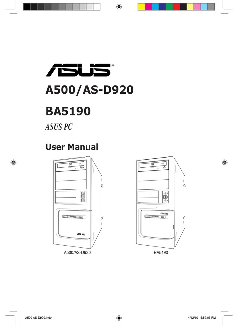 Asus A500 User manual