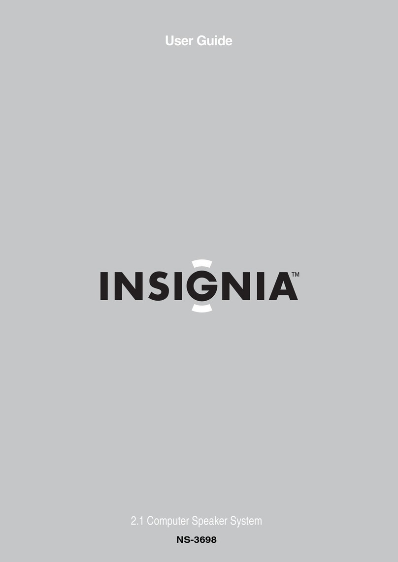 Insignia NS-3698 User manual