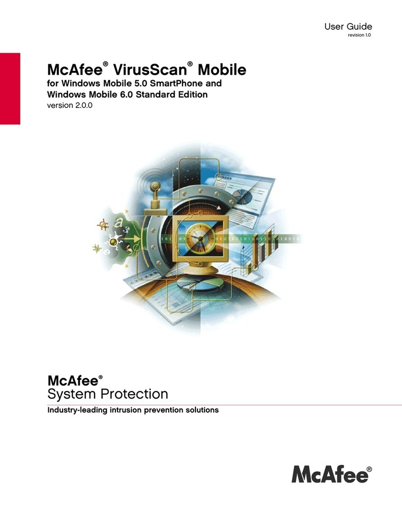 McAfee VSMCDE-AA-AA - VirusScan Mobile - PC User manual