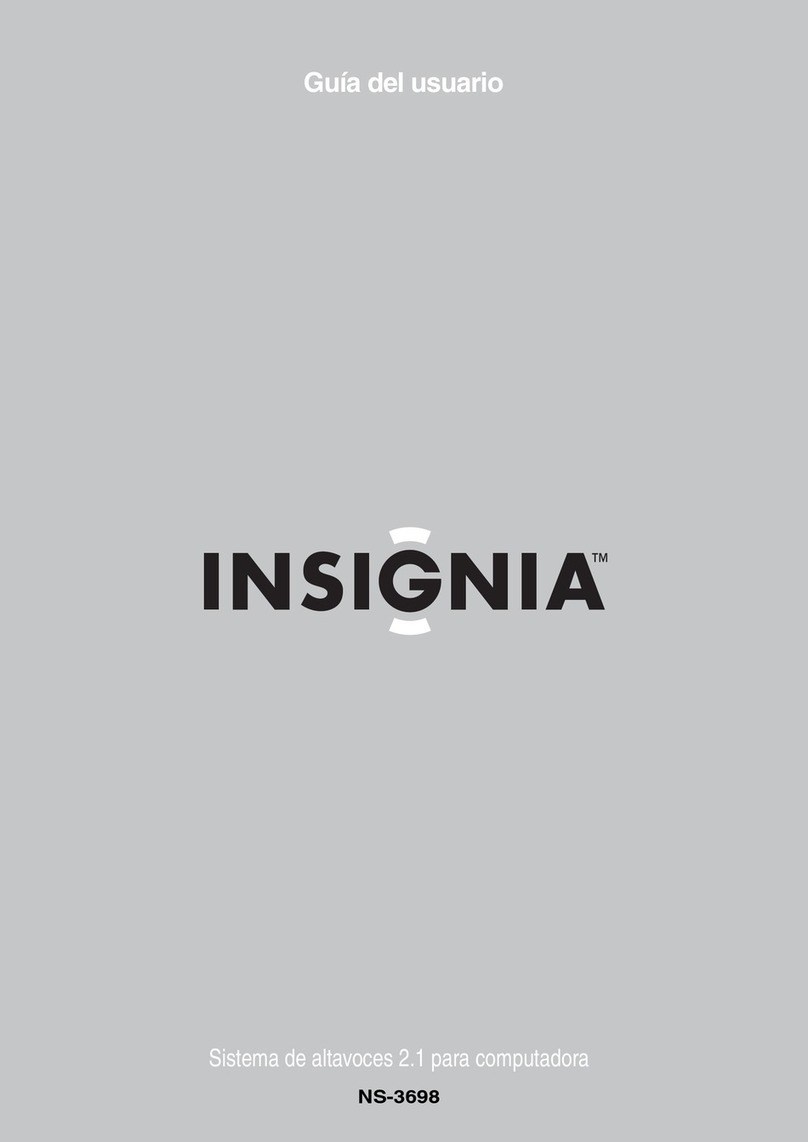 Insignia NS-3698 user guide