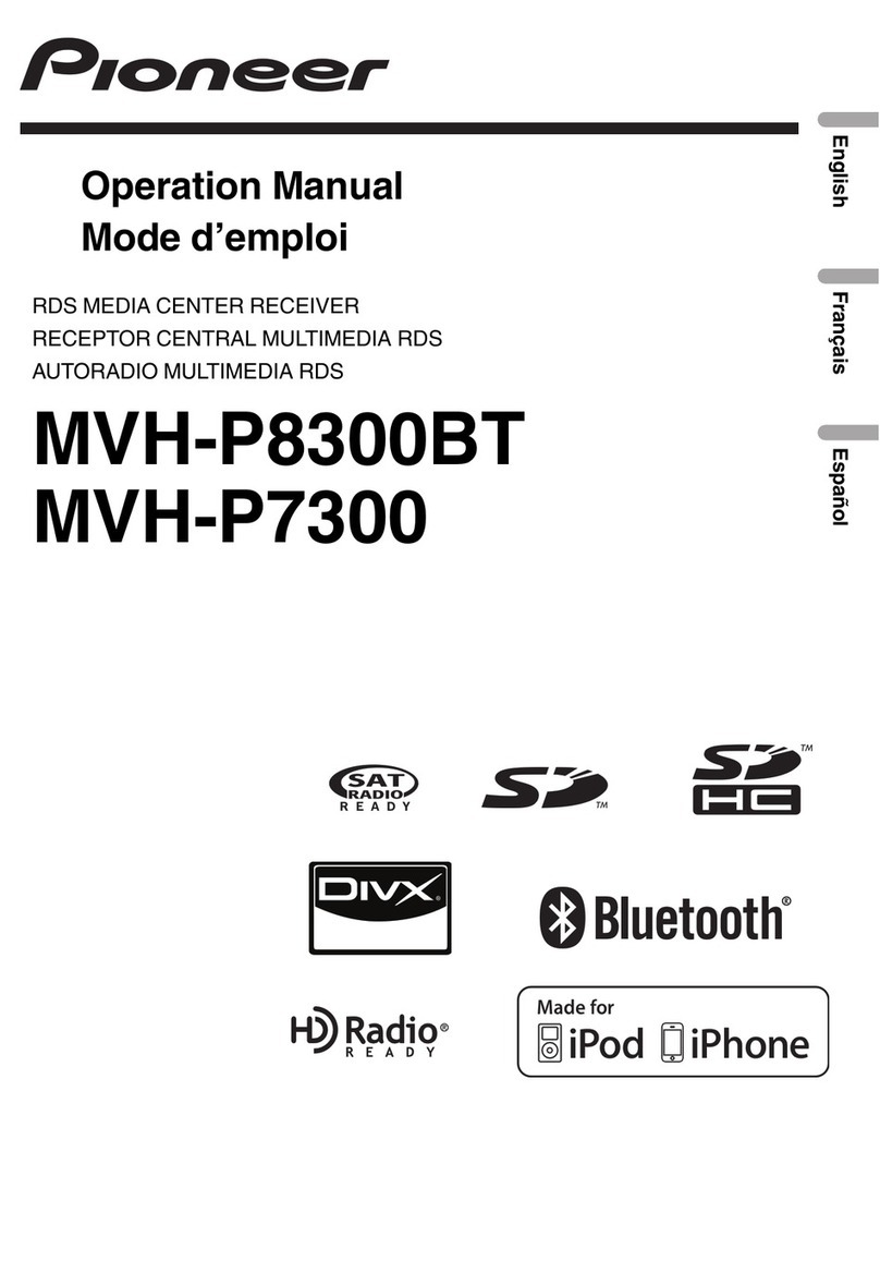 Pioneer MVH-P7300 Operation manual