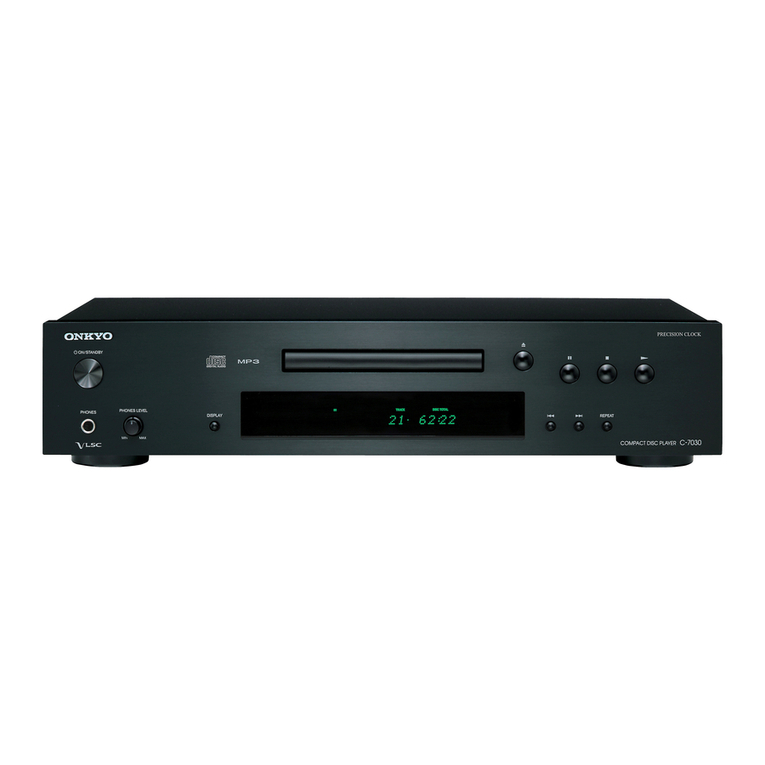 Onkyo C-7030 User manual Onkyo C-7030 User manual