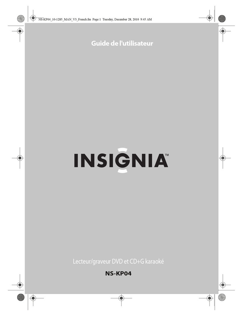 Insignia NS-KP04 Guide de l'utilisateur