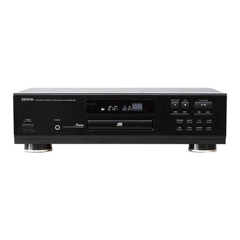 Denon DCD-425 User manual