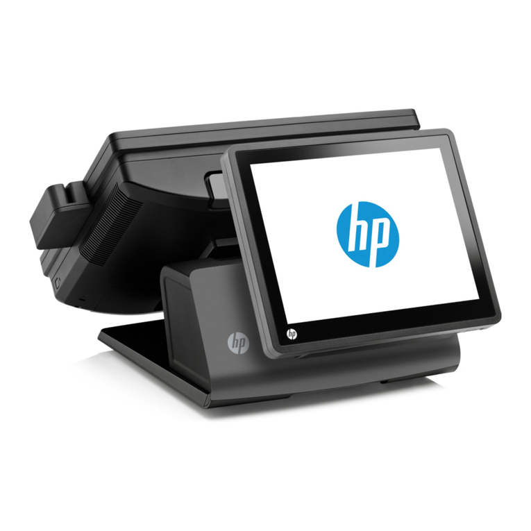 HP RP7 Model 7800 Setup guide