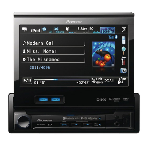 Pioneer AVH-P6300BT owner's manual