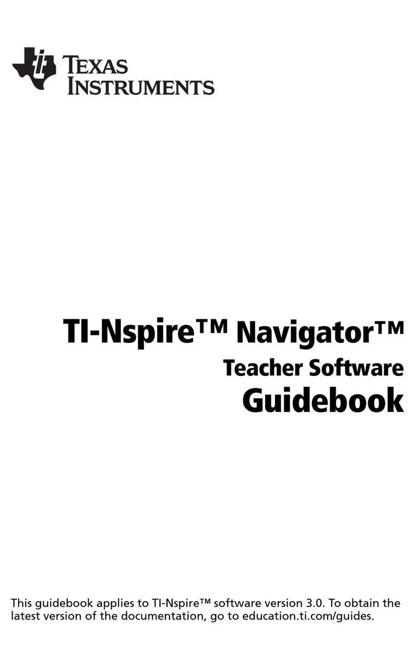 Texas Instruments TI-Nspire Manual