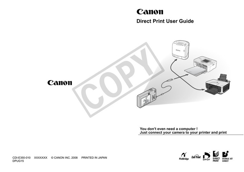 Canon KP-36IP - Powershot A470 & Selphy CP780... User manual