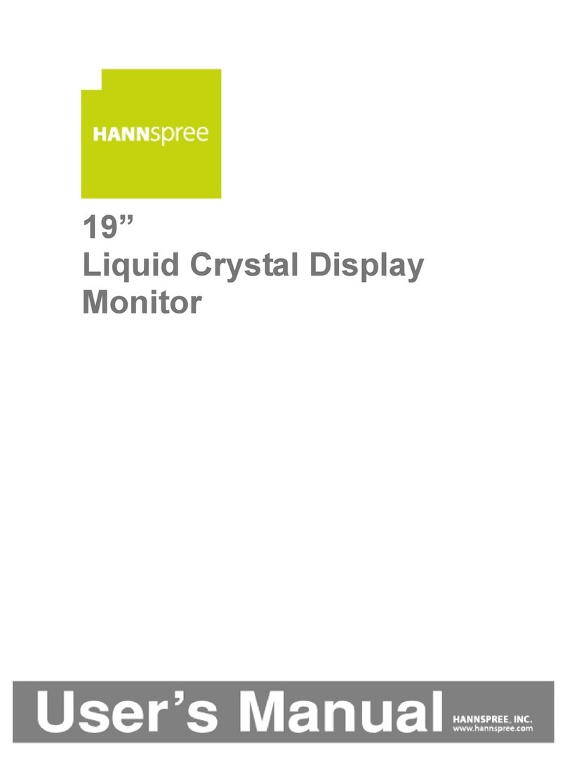 HANNspree HF199HPB User manual