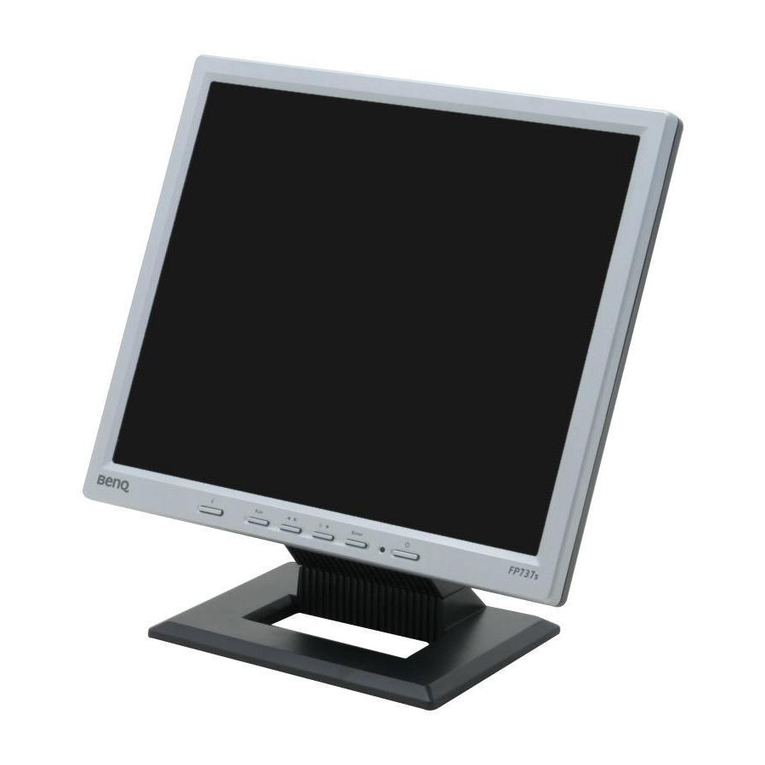 BenQ FP737S-D User manual