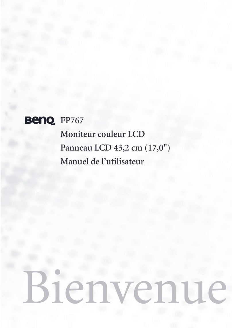 BenQ FP757 User manual