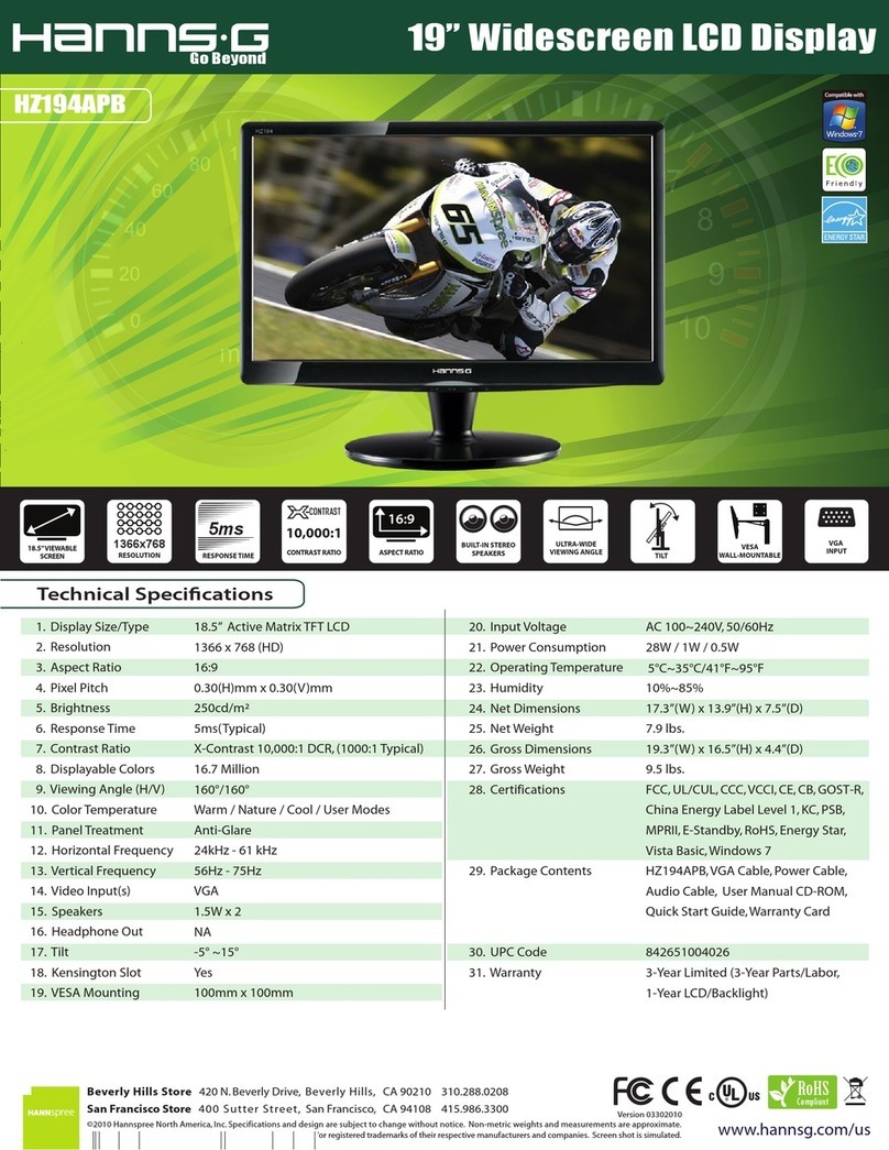 Hanns.G HZ194APB User manual