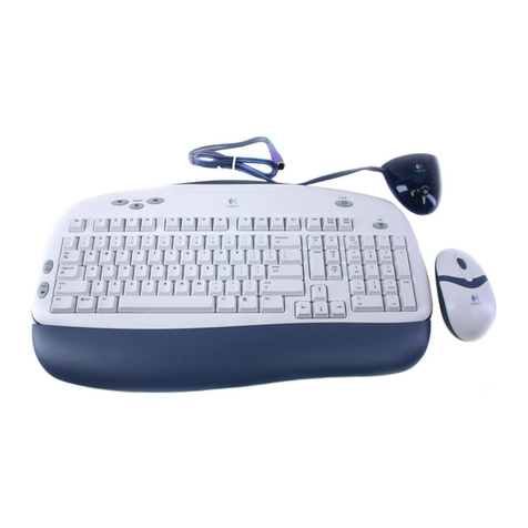Logitech 967407-0403 - Cordless Desktop Express Wireless... installation guide