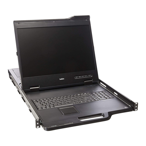 Belkin F1DC108C - Titan 17" LCD Rack Console user manual
