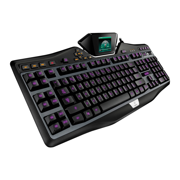 Logitech 920-000969 - G19 Keyboard For Gaming Wired quick start guide Logitech 920-000969 - G19 Keyboard For Gaming Wired quick start guide