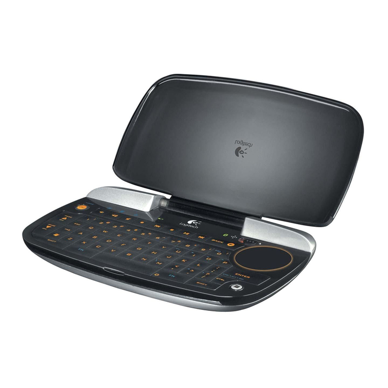 Logitech 920-000594 - diNovo Mini Wireless Keyboard User manual
