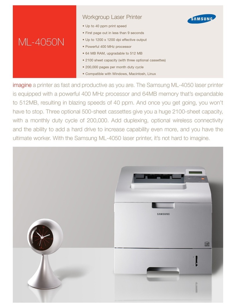 Samsung ML-4050ND User manual