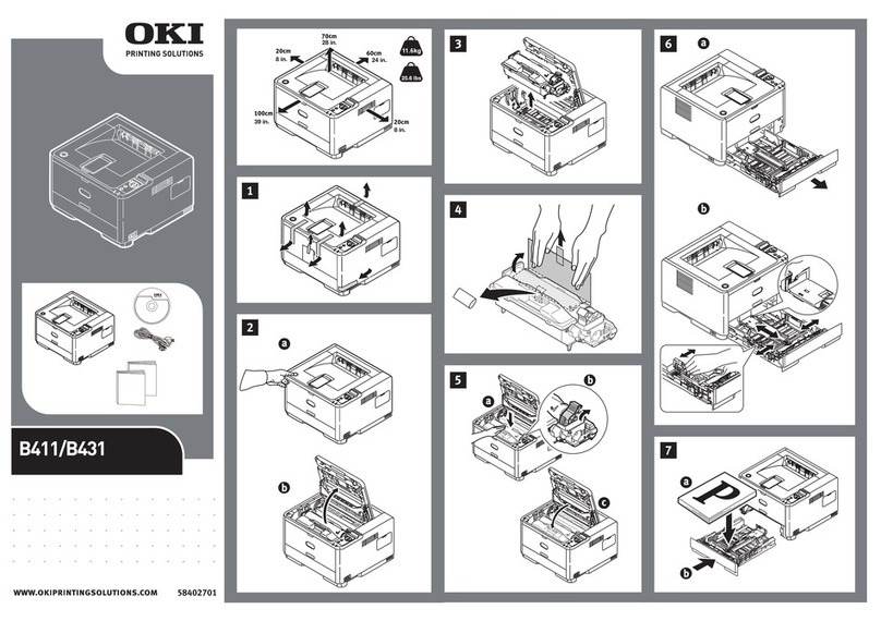 Oki B411dn User manual
