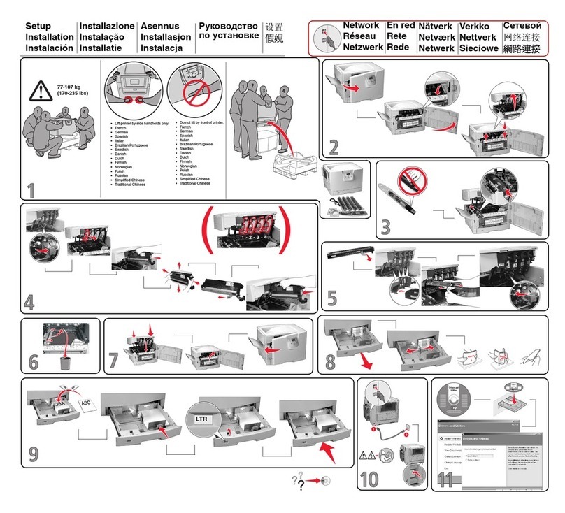 Lexmark 920dn - C Color LED Printer Manual