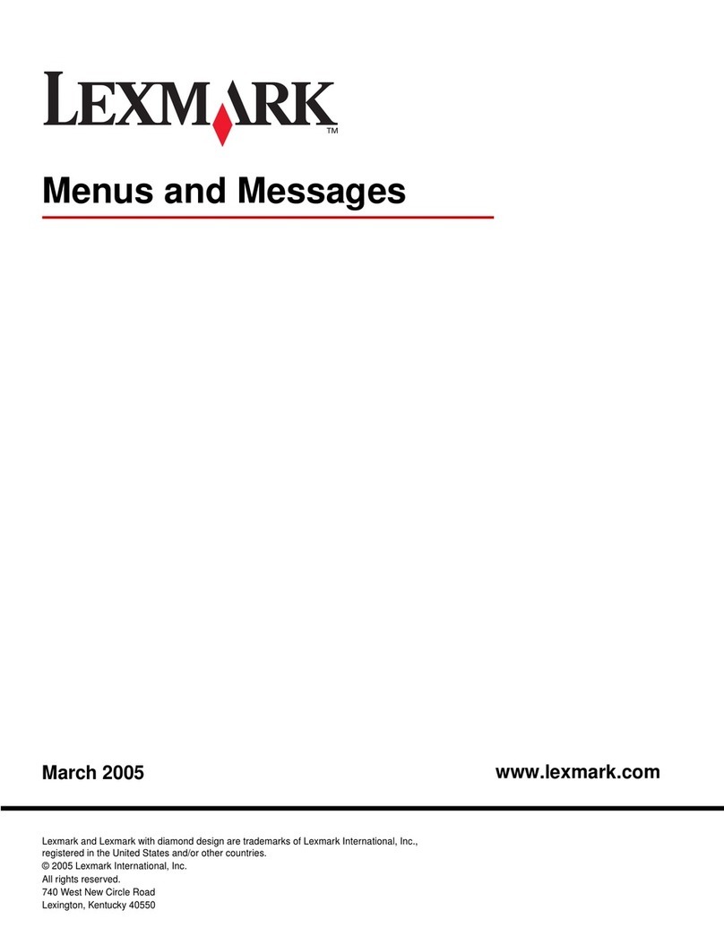 Lexmark 920dn - C Color LED Printer manual