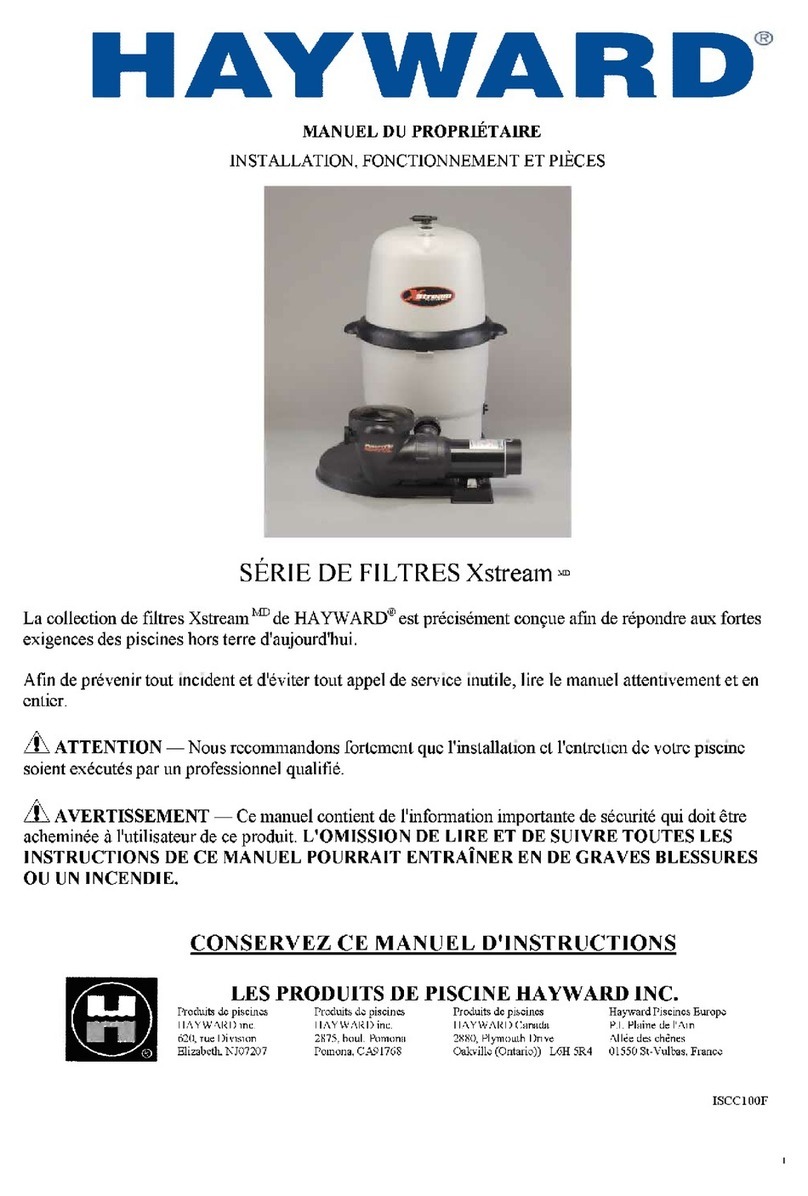Hayward XStream Manuel du propriétaire