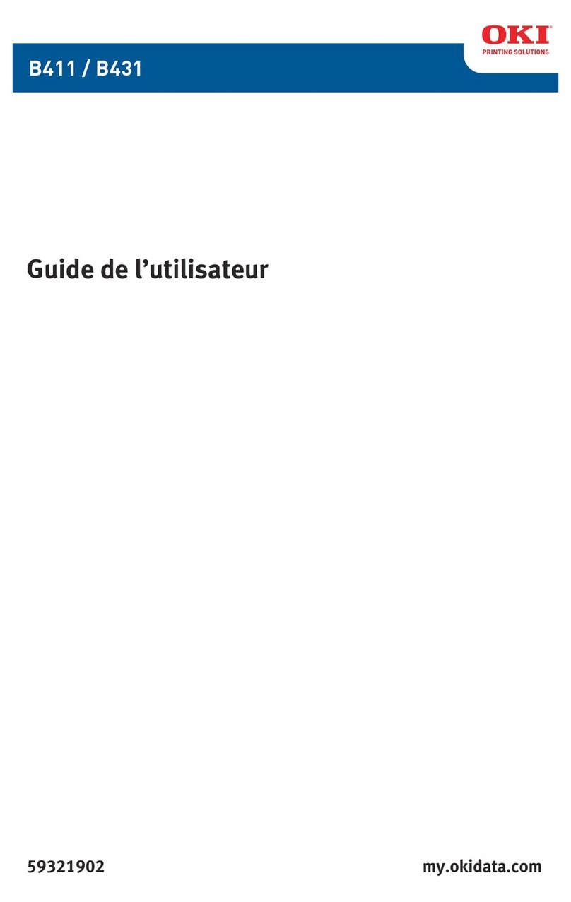 Oki B411d User manual