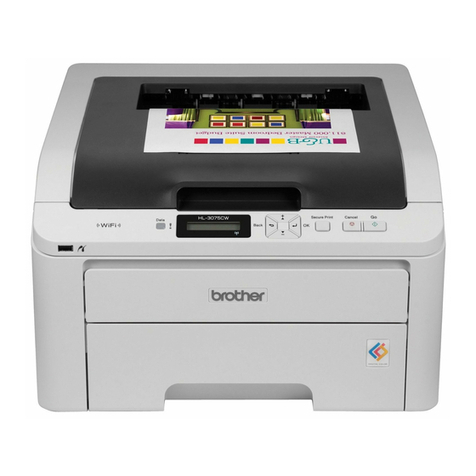 Brother HL-3075CW User manual