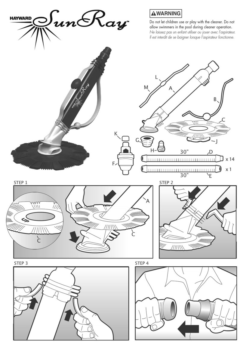 Hayward SunRay User manual