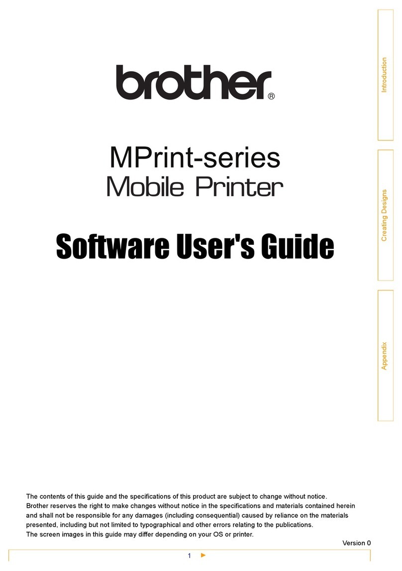 Brother P-touch MW-145BT Safety guide