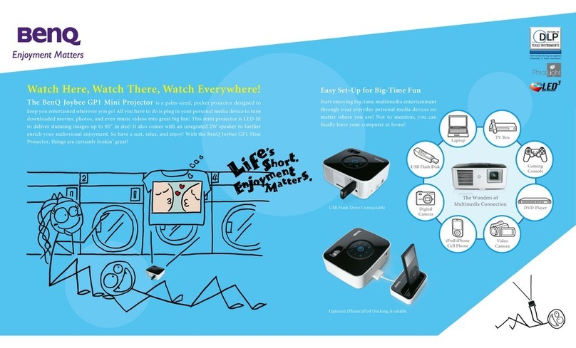 BenQ Joybee GP1 User manual