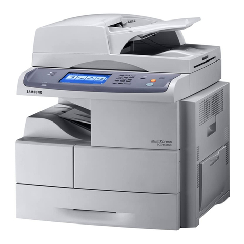 Samsung SCX 6555N - MultiXpress Mono Multifunction user manual